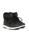 Moon Boot Kids' Black Waterproof Snow Boots