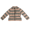 BURBERRY MOLLIE ICON STRIPE JACKET,P00434318