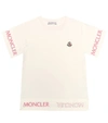 MONCLER LOGO STRETCH-COTTON JERSEY T-SHIRT,P00443521