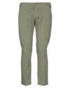 Entre Amis Casual Pants In Light Green