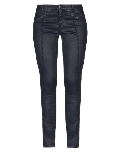 Marc Cain Casual Pants In Dark Blue