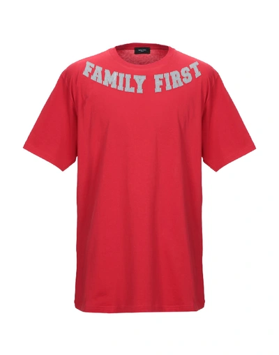 Family First Milano T-shirts In Red