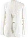 BRUNELLO CUCINELLI SINGLE-BREASTED LINEN BLAZER