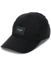 Dolce & Gabbana Logo Patch Baseball Hat In Black