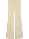 GUCCI HIGH-WAISTED FLARED TROUSERS