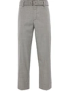 JW ANDERSON BELTED TAILORED TROUSERS