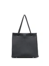 Medea Ice Logo Tote Bag In Black