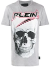 Philipp Plein Skull Print T In White