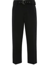 JW ANDERSON BELTED TAILORED TROUSERS