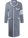 THOM BROWNE 4-BAR CLASSIC UNCONSTRUCTED OVERCOAT