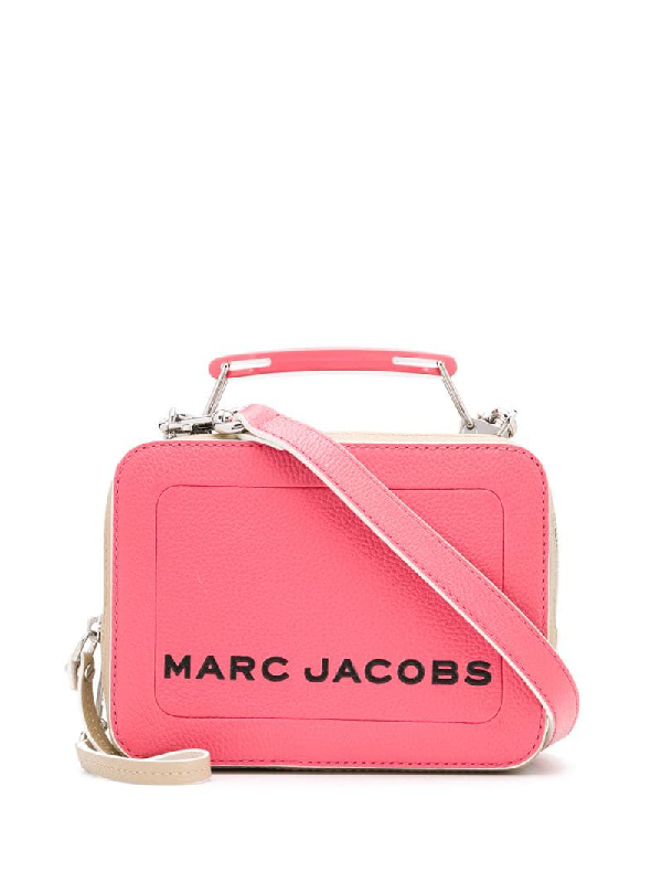 Marc Jacobs The Colorblock Textured Mini Box Bag In Pink | ModeSens
