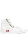 Vans Sk8-hi Reissue Cap Sneakers In White