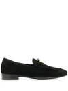 GIUSEPPE ZANOTTI EMBELLISHED LOAFERS