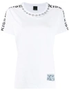 PINKO CRYSTAL EMBELLISHED T-SHIRT