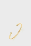 MONICA VINADER 18k Yellow Gold Vermeil Fiji Bud Cuff Bracelet,GP-CF-FACE-NON