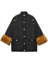 GUCCI DETACHABLE SLEEVES PADDED JACKET