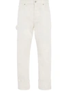 JW ANDERSON PATCHED DENIM TROUSERS