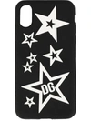DOLCE & GABBANA MIXED STAR IPHONE X-XS COVER