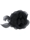 DSQUARED2 FLORAL TULLE BROOCH