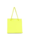Medea Trapeze Shopping Bag Tote In Green