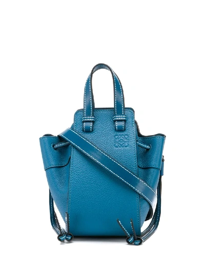 Loewe Hammock Bag In Blue