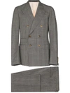 GUCCI CHECKED WOOL DINNER SUIT