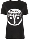 MM6 MAISON MARGIELA T-SHIRT MIT LOGO-PRINT