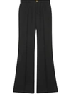 GUCCI FLARED HIGH-WAISTED TROUSERS