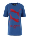 Balmain T-shirts In Blue