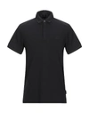 Armani Exchange Polo Shirt In Black
