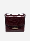 GIVENCHY EDEN CROCODILE-EFFECT CALFSKIN SMALL BAG