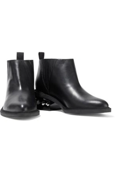 Nicholas Kirkwood Suzi Studded Leather Ankle Boots In Black