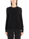 Theory Slim-fit Wool-blend Pullover Sweater In Black
