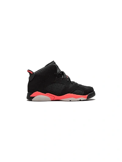 Jordan Babies'  6 Retro Bp Sneakers In Black