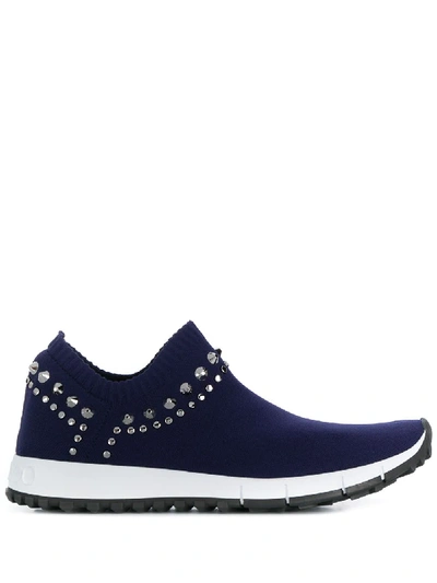 Jimmy Choo Verona Slip-on Sneakers In 蓝色