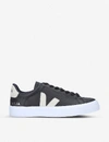 VEJA VEJA WOMEN'S BLK/OTHER WOMEN'S CAMPO CHROMEFREE LEATHER LOW-TOP TRAINERS,24203232