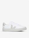 Veja Women's Campo Chromefree Leather Low-top Trainers In White/oth
