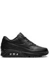 Nike Air Max 90 "triple Black" Sneakers In Black