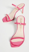 Stuart Weitzman Aleena 75mm Slip-on Sandals In Peonia