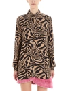 GANNI ZEBRA SHIRT,11174390