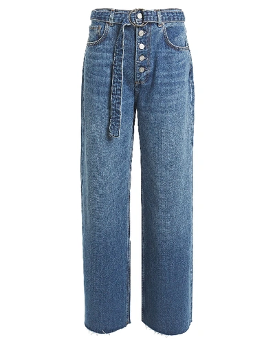 Boyish Jeans The Charley Wide-leg Jeans In Medium Wash Denim
