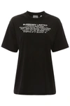 BURBERRY CARRICK T-SHIRT WITH COORDINATES,201481DTS000006-A1189