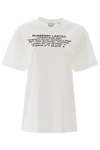 BURBERRY T-SHIRT WITH COORDINATES,201481DTS000004-A1464
