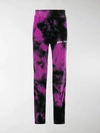 PALM ANGELS TIE-DYE PRINT TRACK trousers,PMCA007R20469014101414730543