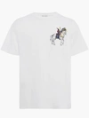 JW ANDERSON CAMELOT EMBROIDERY T-SHIRT,JE0060PG007900114688031