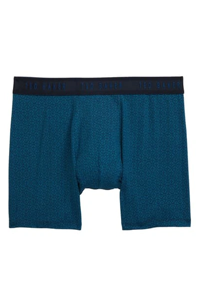 Ted Baker Stretch Modal Boxer Briefs In Turkish Tile