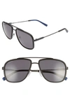 FERRAGAMO 57MM NAVIGATOR SUNGLASSES,SF203SM