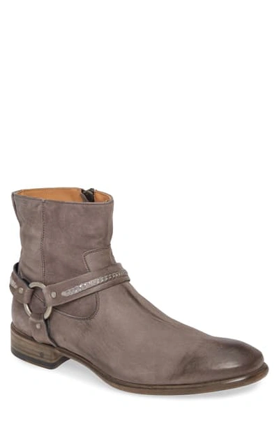 John Varvatos Eldridge Harness Boot In Lead