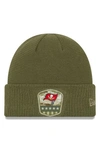 New Era Salute To Service Nfl Beanie In Tampa Bay Buccaneers