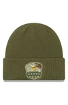 New Era Salute To Service Nfl Beanie In Minnesota Vikings